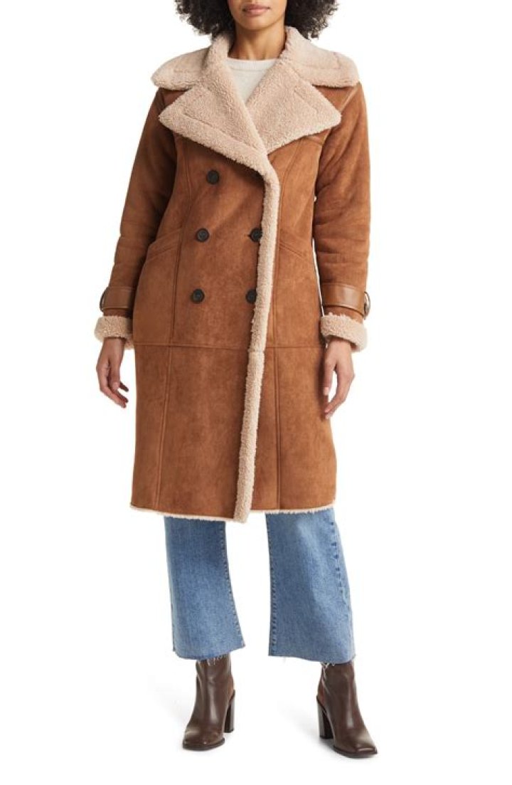 This Cozy Shearling Teddy Coat With Over 27K Reviews is Under $50 & Perfect for Winter