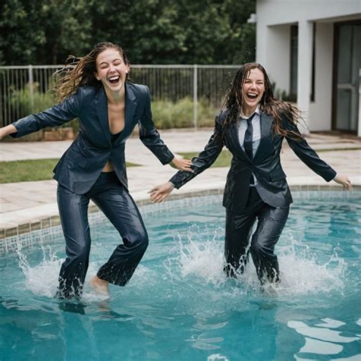 Jennifer Lopez Sways To ‘Dirty Dancing’ & Jumps Into The Pool In The Pouring Rain To The Delight Of A-Rod