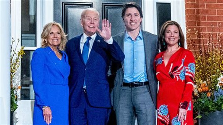 Joe & Jill Biden Reunite With Justin Trudeau & His Wife Sophie For Dinner In Canada: Photos