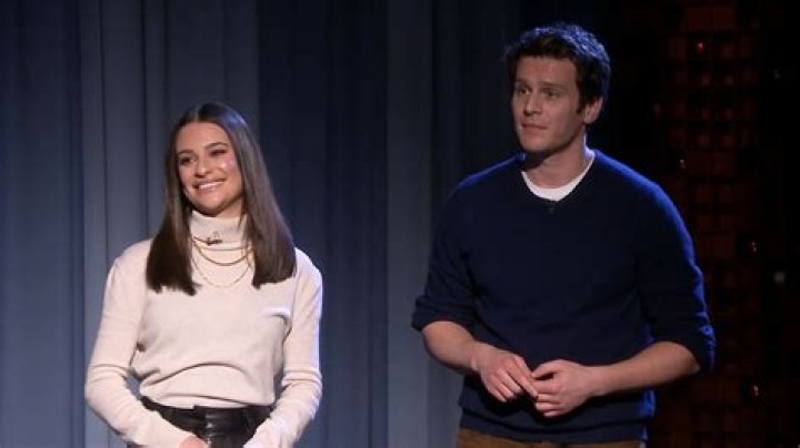 What Jonathan Groff Told Lea Michele Before ‘Funny Girl’ Debut: Interview – Hollywood Life