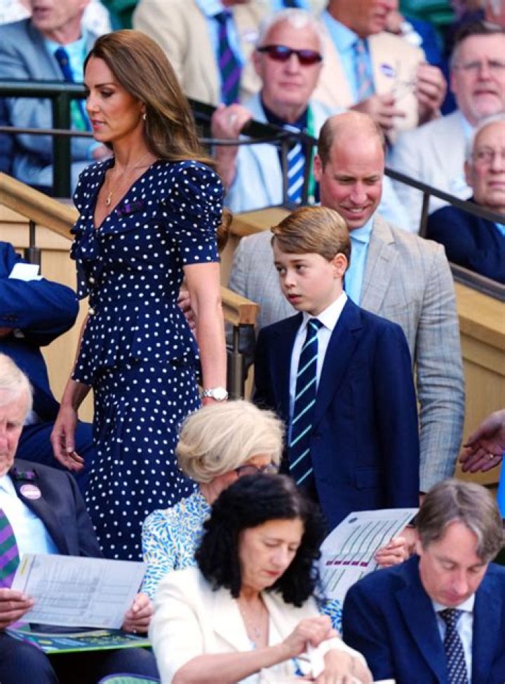 Prince George At Wimbledon With Kate & William: Photos – Hollywood Life